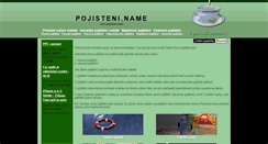 Desktop Screenshot of pojisteni.name